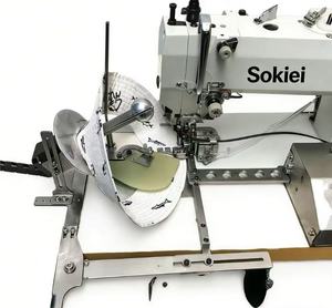 Machine à coudre industrielle automatique à point noué post-béquille à une aiguille pour la confection de chapeaux – Nouveauté - Product Image 3