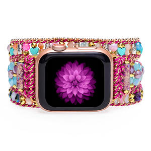 Magnifique <span class=keywords><strong>bracelet</strong></span> <span class=keywords><strong>de</strong></span> montre intelligente IWatch Emperor Stones Agate Vegan <span class=keywords><strong>Bracelet</strong></span> <span class=keywords><strong>de</strong></span> montre intelligente <span class=keywords><strong>Bracelet</strong></span> <span class=keywords><strong>haut</strong></span> <span class=keywords><strong>de</strong></span> <span class=keywords><strong>gamme</strong></span> pour IWatch 38/40/41/42/44/45mm - Product Image 4