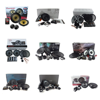 Nouveau Subwoofer de Voiture Amélioré 15 pouces à Double Voie, 12V CC, avec Panier en Aluminium et Bord en Mousse Chromée, Puissance Maximale 6000W, 4 Haut-parleurs