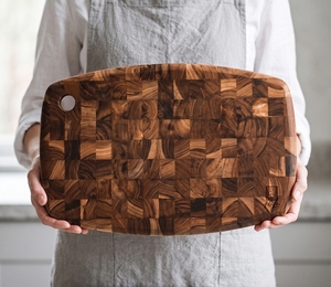 Planche à découper en bois écologique pour une utilisation saine et sûre en cuisine, planche à découper en bois robuste pour la cuisine et les restaurants - Product Image 1