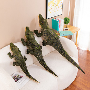 <span class=keywords><strong>Peluche</strong></span> <span class=keywords><strong>Coccodrillo</strong></span> Realistico, Cuscino Morbido a Forma <span class=keywords><strong>di</strong></span> Alligatore, Regalo Abbracciabile per Bambini - Product Image 3