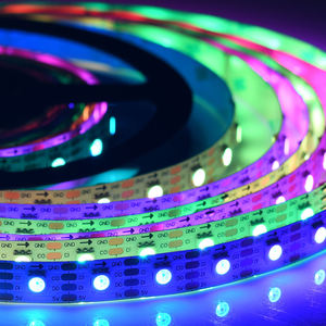 SK9822 5V 30 60 144 LED 유사 APA102 데이터 및 시계 와이어 더 빠른 전송 디지털 프로그래밍 가능 SK9822 RGB Led 픽셀 스트립 - Product Image 6