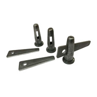 Vente directe d'usine de cales en acier au carbone pour poids lourds, goujons courts pour coffrage en aluminium, goujons de serrage variés et goujons longs
