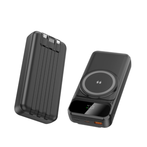 Paquete de batería Magsaferred Estación de energía 20000mAh Carga rápida Banco de energía inalámbrico magnético Pantalla LED con cables para <span class=keywords><strong>iPhone</strong></span> - Product Image 1