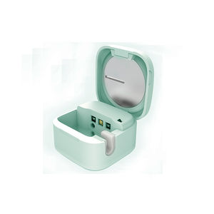 فرش أسنان مناسبة لجميع مستلزمات الأسنان, فرش أسنان محمولة وصغيرة الحجم قابلة لإعادة الشحن يدويًا والكهربائي ، مع حامل لفرشاة الأسنان أثناء السفر - Product Image 6