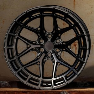 XINLAI Nuevo Juego de 4 Ruedas Forjadas Monobloque de Aleación de Aluminio y Bronce, Malla Cóncava Profunda de 20 mm, 18-22 Pulgadas, 5x112/5x114.3/5x120 - Product Image 4