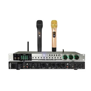 Baru Tiba Pengiriman Cepat Saham Uhf Wireless Mikrofon untuk Restaurant Karaoke Power Sequencer