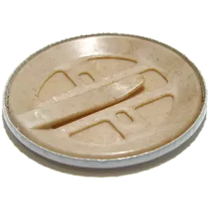 Broche biodegradable Bio Button, dispositivos ecológicos - Product Image 2