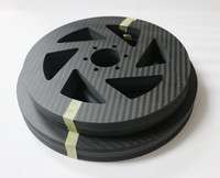 Prototype de cadre de voiture de course RC Drift Drag personnalisé, cadre de plaque 3K en Fiber de carbone CNC