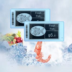 Etiqueta de estante electrónica congelada de baja temperatura (Esl) Etiqueta de estante electrónica Ble Esl inalámbrica de 2,13 pulgadas Etiqueta de precio electrónico Ble - Product Image 1
