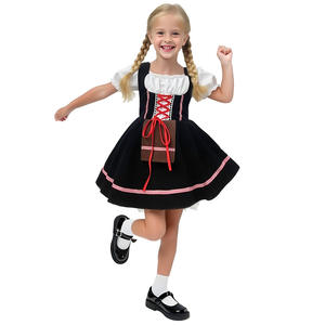 2025ชุดเดรสบาวาเรียสำหรับเด็กชุดโชว์เบียร์แนวพื้นเมืองเยอรมันสำหรับเทศกาลคริสต์มาส - Product Image 3