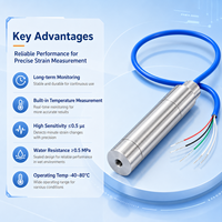 Medidor de Tensión de Cable Vibratorio de Alta Precisión para Montaje en Superficie con Protección IP67 para Monitoreo de Presas