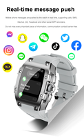 Montre connectée WS-51 avec GPS, suivi de la santé et du sport pour hommes et femmes, avec jeux