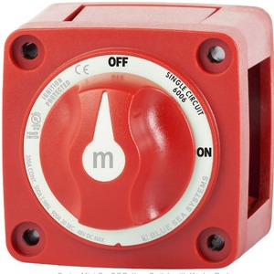 Interruttore di alimentazione 6010 RV/Yacht 300A per Blue Sea Serie M, interruttore batteria On-Off a doppio circuito - Product Image 1