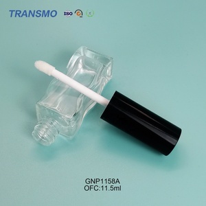 Envase de Vidrio para Lápiz Labial Líquido, Tubo de Brillo Labial Vacío Ecológico de 10 ml, Tubo de Brillo Labial Ondulado de Vidrio al por Mayor - Product Image 6