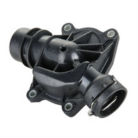 Thermostat de liquide de refroidissement du moteur Wanray pour Série 3 E90, Série 5 E60, X3 E83 N52 3.0L, plastique avant, 11512354056