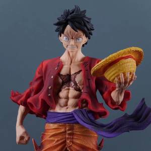 Vente en gros 24cm 1 pièce singe D Luffy <span class=keywords><strong>chapeau</strong></span> <span class=keywords><strong>de</strong></span> <span class=keywords><strong>paille</strong></span> <span class=keywords><strong>Manga</strong></span> dessin animé recueillir cadeau japonais Anime PVC Figure jouet - Product Image 4