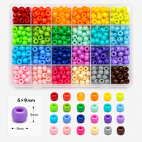 Kit de fabrication de bracelets d'amitié avec perles Pony, 4026 pièces, 72 couleurs, plusieurs types, 10 modèles de bracelets, perles de lettres assorties, boîte en plastique, DIY