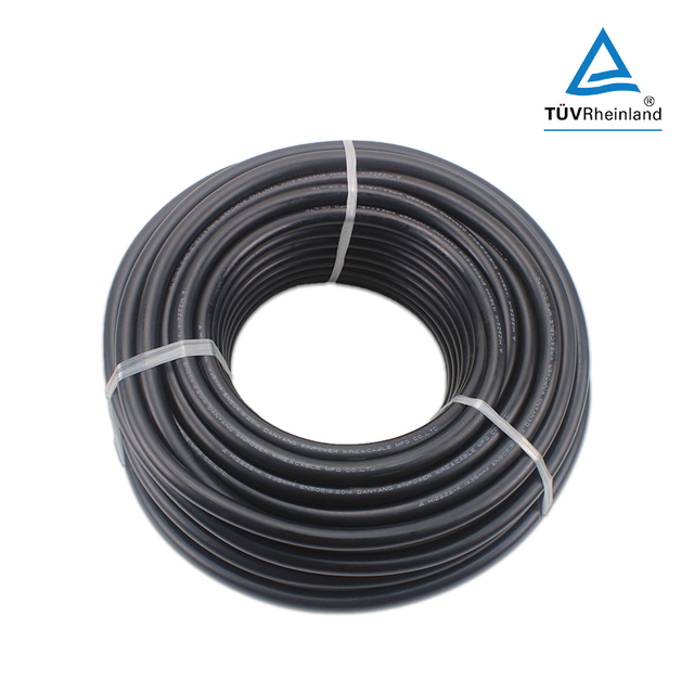 EN H1Z2Z2-K 1500v Xlpe Tinned  Copper 6mm2 PV Wire Solar Dc 10sqx1c Red Cable for Solar Battery Panel Power System
