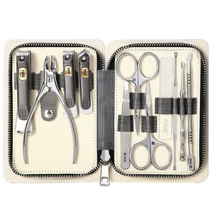 PAIE <b>Nail</b> Clipper <b>Set</b> Stainless Steel Portable Manicure Pedicure Tools For Men Women Home Use - Product Image 1