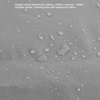 Bâche en PVC robuste 500 GSM avec revêtement anti-couteau, imperméable et résistante à l'usure, pour abri et couverture de cargaison en extérieur