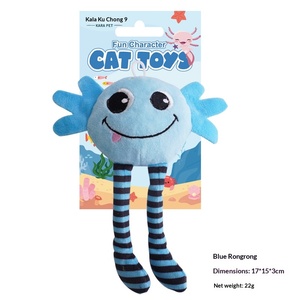 Giocattolo per Gatti in Peluche con Erba Gatta, Sonoro e Resistente ai Morsi, Interattivo per Gattini e Animali Domestici - Product Image 5