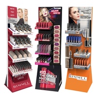 Étagère de présentation personnalisable pour cosmétiques, maquillage, parfums, vernis à ongles, produits de beauté, pour supermarchés, pour les promotions de vente