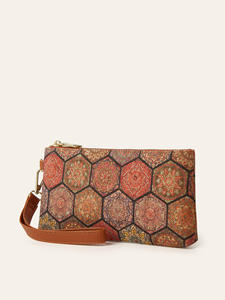 Custom Bohemian Vintage Bloemenprint Lange Portemonnee Grote Capaciteit Rits Koppeling Telefoon Kaarthouder Portemonnee Voor Vrouwen - Product Image 5