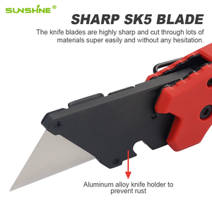 Ánh Nắng Mặt Trời 6-Trong-1 Có Thể Gập Lại Tiện Ích Dao Có Thể Thu Vào Sk5 Thuận Tiện Tuốc Nơ Vít Bit Nhựa + Kim Loại Xử Lý DIY OEM Tùy Chỉnh - Product Image 2