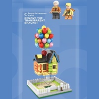 Dekai DK7025 Blocs de construction en plastique ABS sur le thème de la nature, maison suspendue en forme de ballon, jouet de construction pour bébés, puzzle