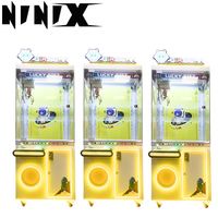 Fournisseurs de machines de Guangzhou : Jouets en peluche économiques pour machine à griffes rétro, machine de jeu à griffes à monnayeur pour la distribution de prix