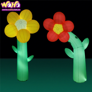 Flores Artificiales Inflables Personalizadas para Bodas, Tamaño Inflado, Bomba de Aire Eléctrica, Marca <span class=keywords><strong>Waha</strong></span> - Product Image 1
