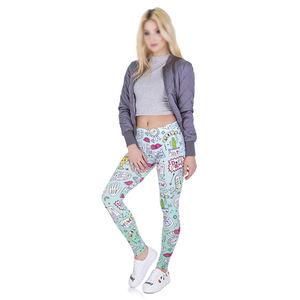 Leggings de entrenamiento de cintura alta a prueba de sentadillas con logotipo personalizado - Product Image 6
