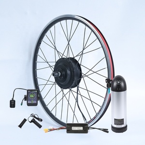 מנוע רכזת ישירה ברושלס 20 "24" 27.5 "700c 28" 29 "48v 500w ערכת המרה לאופניים חשמליים - Product Image 1