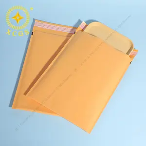 Embalagem à prova d'água Kraft Bubble Mailer Bolha Forte Mailer Bolha de ar Bolha Pesada Envelope A4 Saco de transporte