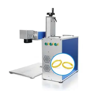 Mesin ukir Logam laser serat 3d raycus tipe kabinet 20w 30w dan mesin ukir laser emas dan perak harga
