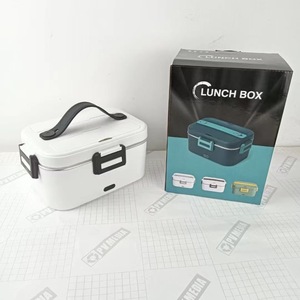 Boîte à lunch électrique portable 2-en-1 en acier inoxydable 1,8 L pour la maison, 220 V/110 V/24 V/12 V, avec sac de transport - Product Image 5