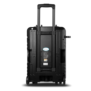 Altavoz portátil <span class=keywords><strong>para</strong></span> exteriores más vendido CQA, reproductor de fiesta de <span class=keywords><strong>Karaoke</strong></span> inalámbrico con pantalla inteligente de 14,1 pulgadas, compatible con pantalla de letras HD - Product Image 4