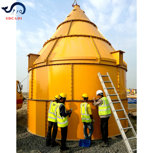 Silo Pequeño de 15 Toneladas de la Marca SDCAD, Silos de Almacenamiento de Polvo Atornillados - Product Image 5