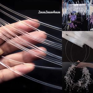 Cake Topper Wedding Party Decoration 2mm Clear Acrylic Rods Dowel Rods <strong>Lollipop</strong> <strong>Sticks</strong> - Product Image 2