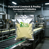 Probiotiques fonctionnels pour le bétail, composé de bactéries lactiques et de bactéries butyriques, substitut antibiotique anti-stress
