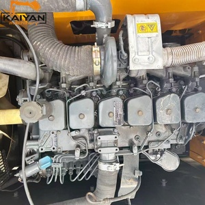 Excavatrice sur chenilles d'occasion Hyundai R220LC-9S, 22 tonnes, godet de 1 m, 600 heures, neuf roues de soutien, moteur d'origine coréen, de taille moyenne à lourde. - Product Image 5