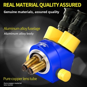 Microscope Stéréo Réparateur HD Binoculaire Trinoculaire Loupe Électronique Numérique Professionnelle Zoom Continu 7-45x Garantie 3 Mois - Product Image 3