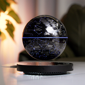 Lámpara Nocturna LED con Forma de Globo de Constelaciones Flotantes, Control Táctil, 360° °   Lámpara Levitante con Diseño de Estrellas para Decoración del Hogar - Product Image 6