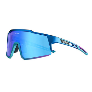 <b>Cycling</b> Glasses Full Rim Spherical Lens TR90 Frame Polycarbonate UV Protection Anti Slip Outdoor Sports Men's - Product Image 2