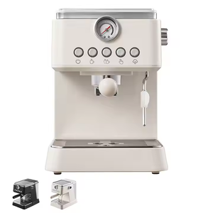 TBFIT Machine à café <span class=keywords><strong>de</strong></span> haute qualité Machine à expresso 20 bars avec mousseur à lait <span class=keywords><strong>2</strong></span> cafetières expresso indépendantes pour cappuccino - Product Image 2
