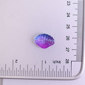 Cuentas de Vidrio en Forma de Concha Marina 3D de 16x13 mm, Cuentas Sueltas para Hacer Joyas, Accesorios para Manualidades de Pulseras, Collares y Pendientes - Product Image 5