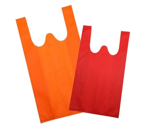 Sacs de courses en non-tissé imprimés, sacs fourre-tout avec logo personnalisé pour des courses pratiques - Product Image 3