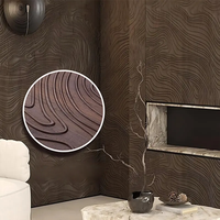 Panneau de texture de sculpture sur bois naturel massif Grille haut de gamme Protection murale Fond moderne Fabricant de sculpture sur bois de qualité supérieure