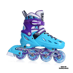 Patines en Línea con <span class=keywords><strong>Ruedas</strong></span> Luminosas para Niños Principiantes, Patines en Línea Ajustables - Product Image 5